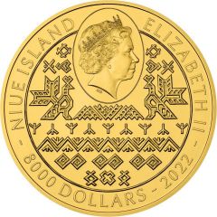 8000 Dollars - Elizabeth II Golden Eagle