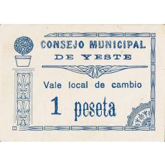 1 Peseta Yeste