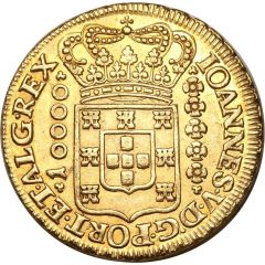 10 000 Réis - João V Vila Rica Mint