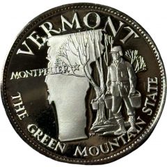 Medal - States of the Union Vermont