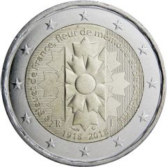 2 Euros Bleuet de France
