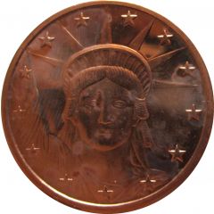 1 oz Copper Liberty