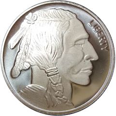 1 oz Silver Silvertowne Mint - Buffalo, no date