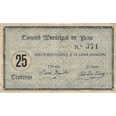 25 Céntimos Pau