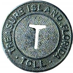 Token - Treasure Island Causeway Treasure Island, Florida