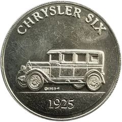 Token - Sunoco Antique Car Coins - Series 2 Chrysler Six, Instant Winner