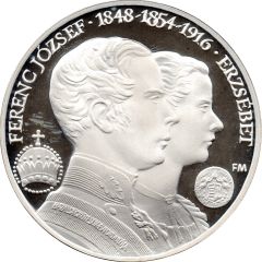 Medal - Francis Joseph I and Erzsébet
