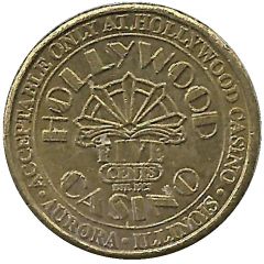 5 Cent Game Token - Hollywood Casino Aurora, Illinois