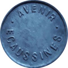 Jeton Avenir Ecaussines 1 franc
