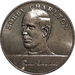 Token - Sir Bobby Charlton, Manchester United England World Cup Squad 1970