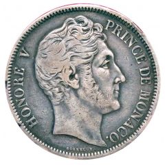5 Francs - Honore V