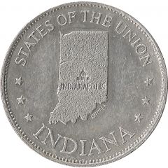 Token - Shell’s States of the Union Coin Game, Version 1 Indiana