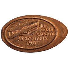 Elongated Coin - The First Wright Aeroplane 1903