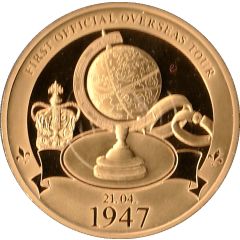 Medal - Queen Elizabeth II First official overseas tour