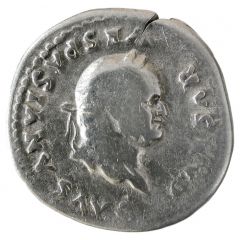 Denarius - Vespasian IMP XIX