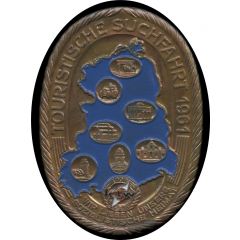 Plaquette - Touristische Suchfahrt 1961