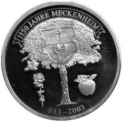 Token - 1150 years Meckenheim