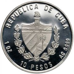 10 Pesos Fidel Castro`s visit to the Vatican
