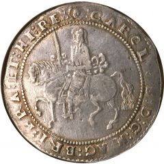 1 Crown - Charles I Exeter mint