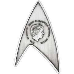 1 Dollar - Elizabeth II Starfleet Command Emblem: Delta