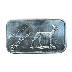 1 Oz Silver - Justice Mint The German Shepherd