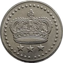 Token - Crown & Three Stars