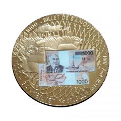 Jeton souvenir du billet de 1000 francs 2997-2001