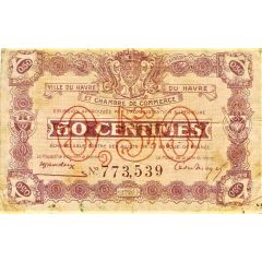 50 Centimes - Chambre de Commerce du Havre 76