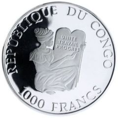 1000 Francs CFA Brachiosaurus