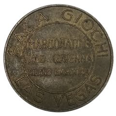 Jukebox Token - Gettone Sala Giochi Las Vegas Marconato G.