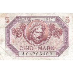 5 Marks type 1947