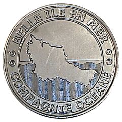 Token - Mémodaille - Europe Collection Compagnie Océane - Belle Ile en Mer