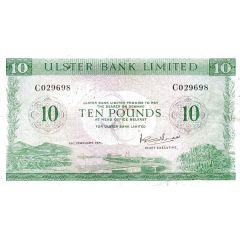 10 Pounds Ulster Bank
