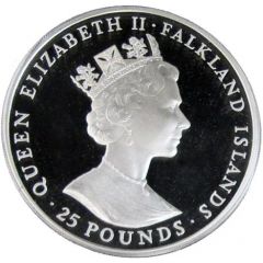 25 Pounds - Elizabeth II 400th Anniversary of first sighting