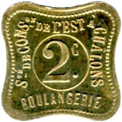 2 Centimes - Boulangerie