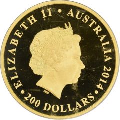 200 Dollars - Elizabeth II 4th Portrait - Great Barrier Reef