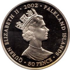 50 Pence - Elizabeth II Weekend finale, Silver