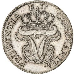 8 Skilling Dansk - Frederik V Type 1