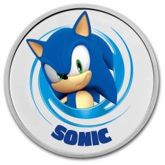 Round - 1 oz Silver Sonic Coloured
