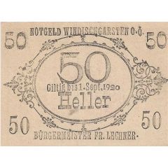 50 Heller Windischgarsten