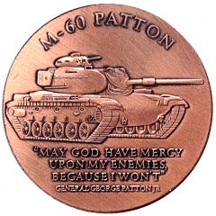 Token - United States Army M-60 Patton