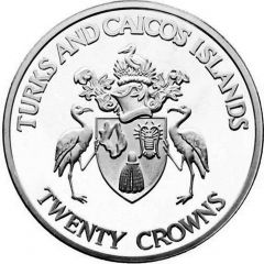 20 Crowns - Elizabeth II Skiing, Figure skating, Gymnastics, Windsurfing