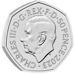50 Pence - Charles III R2-D2 and C-3PO