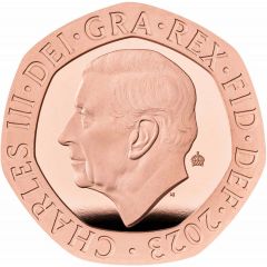 20 Pence - Charles III Puffin, Gold Proof