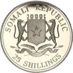 25 Shillings Pope Blessing Mother Teresa