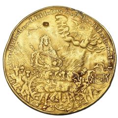 Recapture of Buda from Ottomans - Leopold I 10 ducat weight
