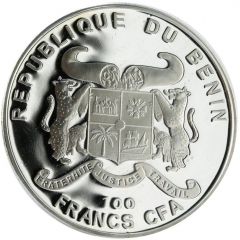 100 Francs CFA Tea Rose