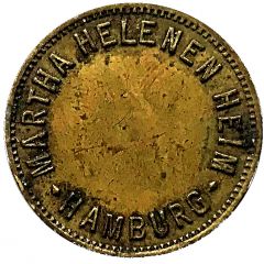 5 Pfennig - Martha Helenen Heim Hamburg