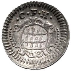 1 Pfennig - Charles Frederick
