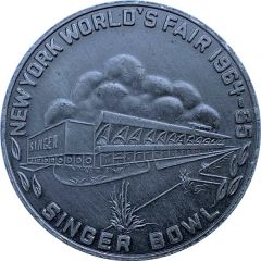 Medal - Singer Bowl New York